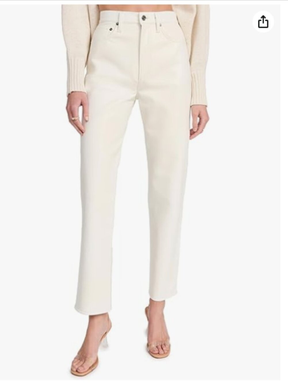 AGOLDE 90s Pinch Off White High Waist (A154C-1183) Jean 28